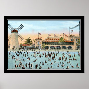 Miami Beach Vintage Print