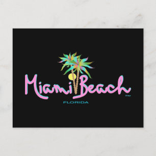 Miami BeachTypography with Pam's Postcard