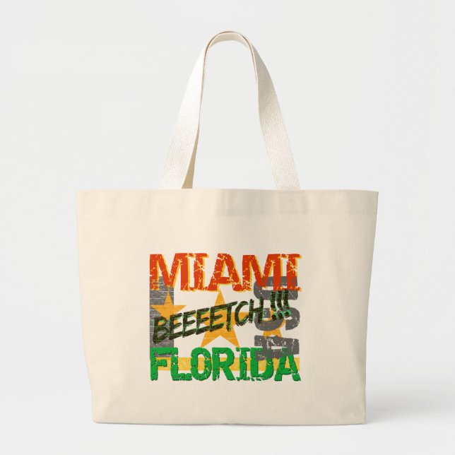 Miami Beeeetch bag - choose style (Front)