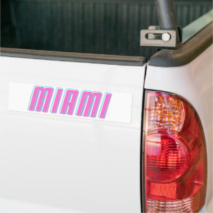 Miami Bumper Sticker