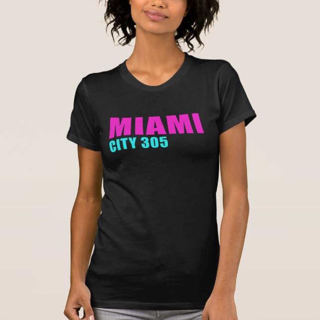 Miami City 305 T-Shirt (Front)