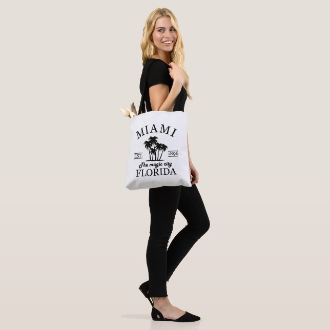 Miami City beach of Florida Tote Bag (On Model)