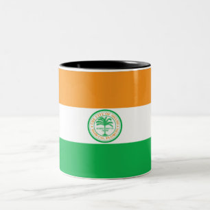 Miami city flag Two-Tone coffee mug