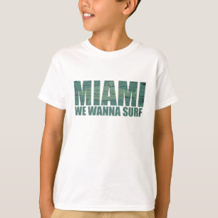 Miami city Florida blue T-Shirt