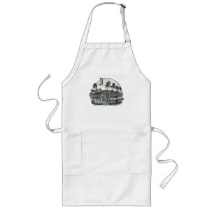 Miami City Florida USA Long Apron