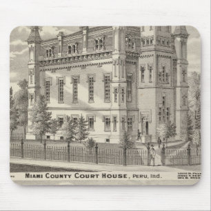Miami County Court House Mouse Pad