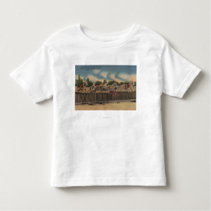 Miami, FL - Greyhound Dog Race at Kennel Club Toddler T-Shirt