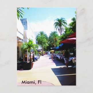 Miami, Fl Postcard