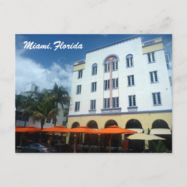 miami fl postcard (Front)
