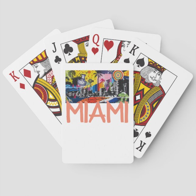 Miami Floria Playing Cards (Back)