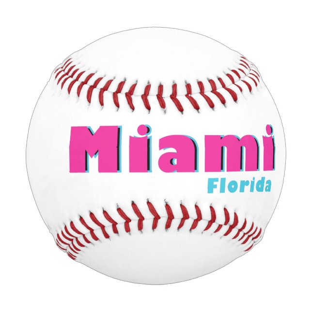 Miami ,Florida Baseball  (Front)