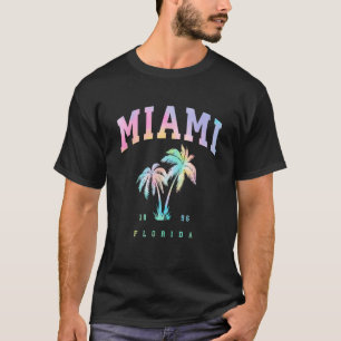 Miami Florida Beach Summer Vacation Vintage 70s Ti T-Shirt
