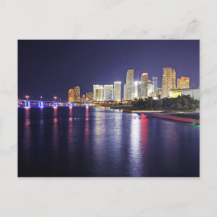 Miami, Florida, City of Progress Postcard