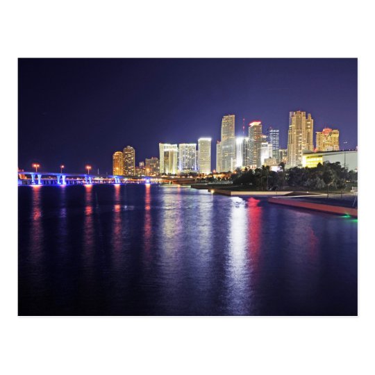 Miami, Florida, City of Progress Postcard