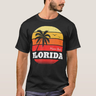 Miami Florida City Seal State Home Pride Dade Coun T-Shirt