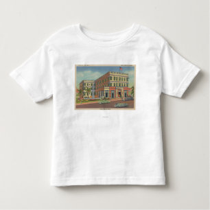 Miami, Florida - Exterior View of Hotel Astor Toddler T-Shirt