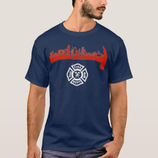 Miami Florida Fire Rescue Department Firemen T-Shirt