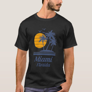 Miami Florida Fl City State Beach Tourist Souvenir T-Shirt