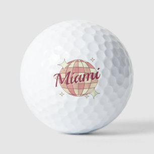 Miami Florida Golf ball golfball