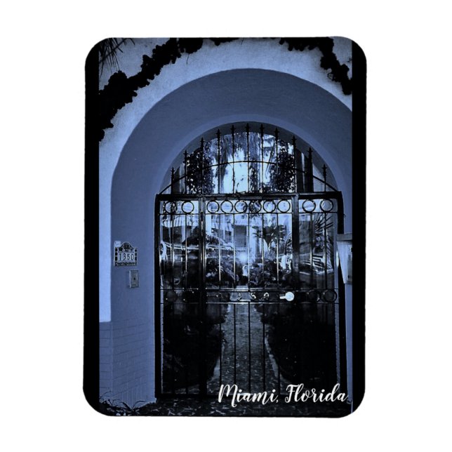 Miami, Florida Magnet (Vertical)