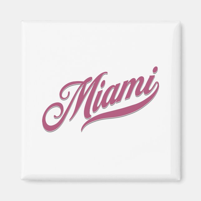 Miami Florida Magnet (Front)