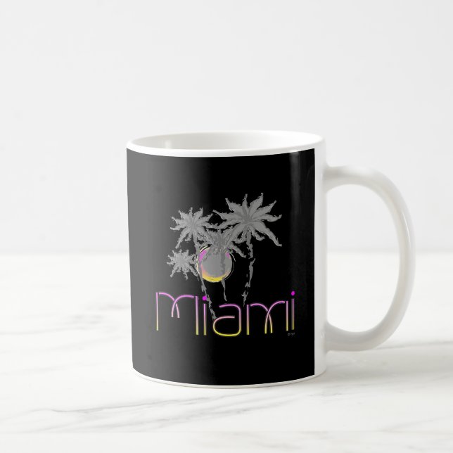Miami, Florida Palms Cool Coffee Mug (Right)