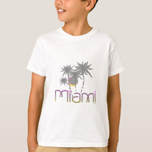 Miami, Florida Palms Cool T-Shirt
