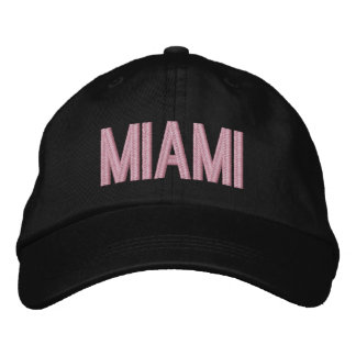 Miami Florida Personalised Adjustable Hat