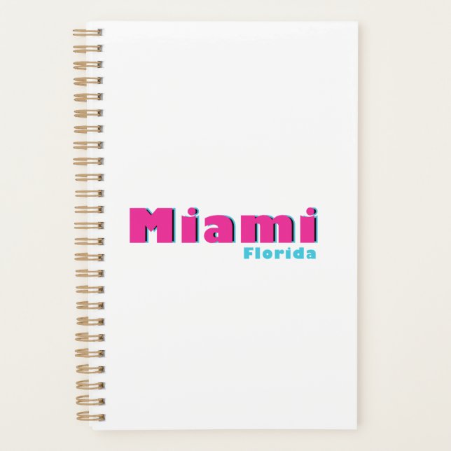 Miami, Florida Planner (Front)