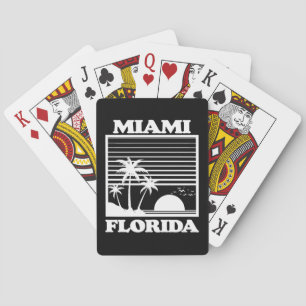 Miami,Florida Playing Cards