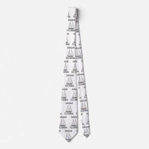 Miami Florida Sailing Tie