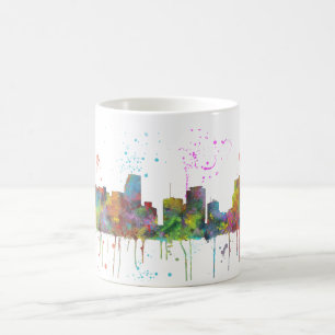 MIAMI FLORIDA SKYLINE COFFEE MUG