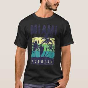 Miami Florida Surfing Miami 1 T-Shirt