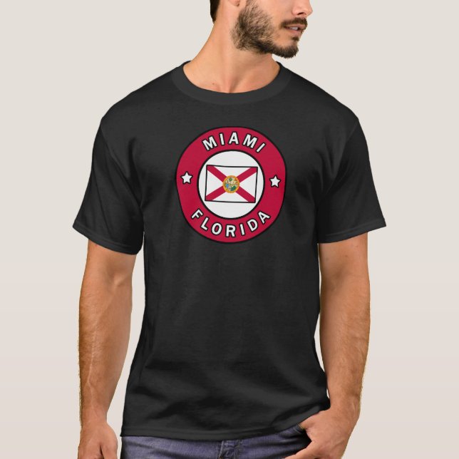Miami Florida T-Shirt (Front)