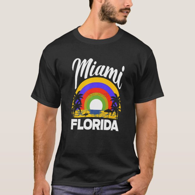 Miami Florida T-Shirt (Front)