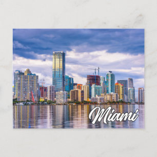 Miami, Florida, USA Postcard