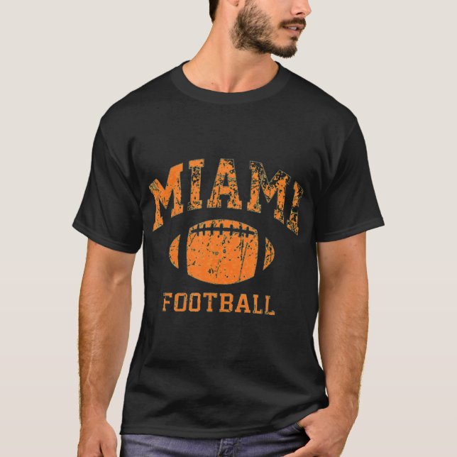 Miami Football funny T-Shirt (Front)