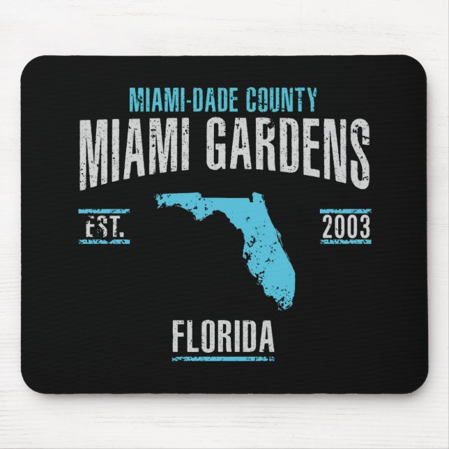 Miami Gardens Mouse Pad (Front)