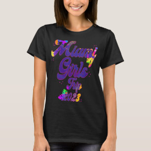 Miami Girls Trip 2023 Bachelorette Party Besties S T-Shirt