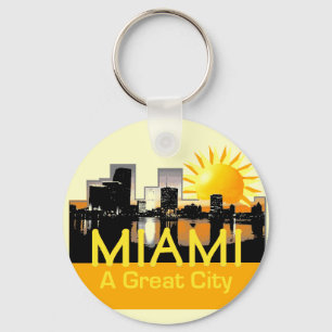 MIAMI Great City Keychain