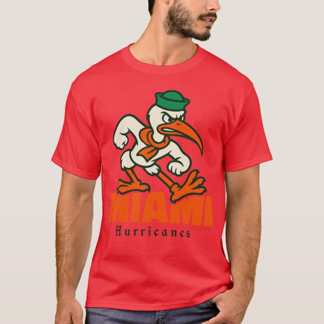 Miami Hurricanes funny T-Shirt (Front)