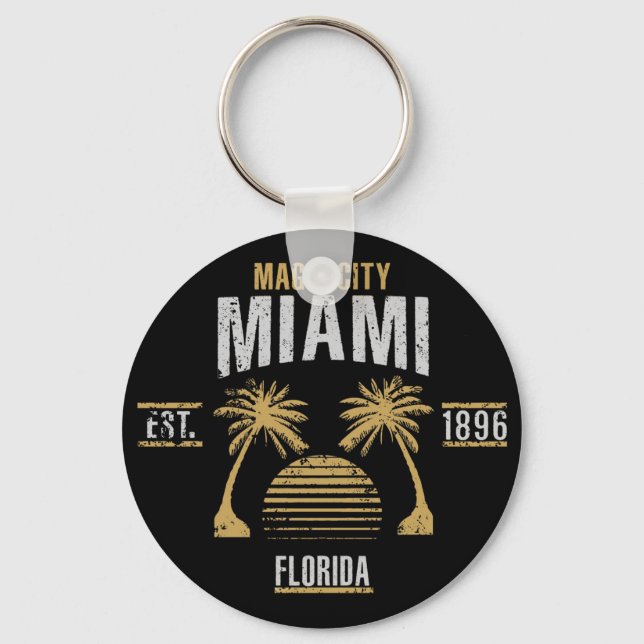 Miami Key Ring (Front)