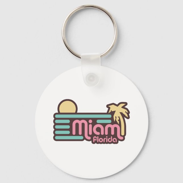 Miami Key Ring (Front)