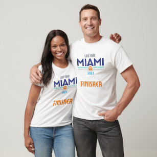 Miami Marathon Life Time 2023 Finisher T-Shirt