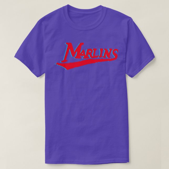 Miami Marliiiins 1 T-Shirt (Design Front)