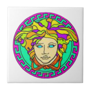 Miami Medusa Southbeach on Medusa White Ceramic Tile