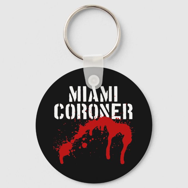 Miami Metro PD Coroner Key Ring (Front)