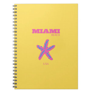 Miami, Miami Beach, Travel Art Notebook