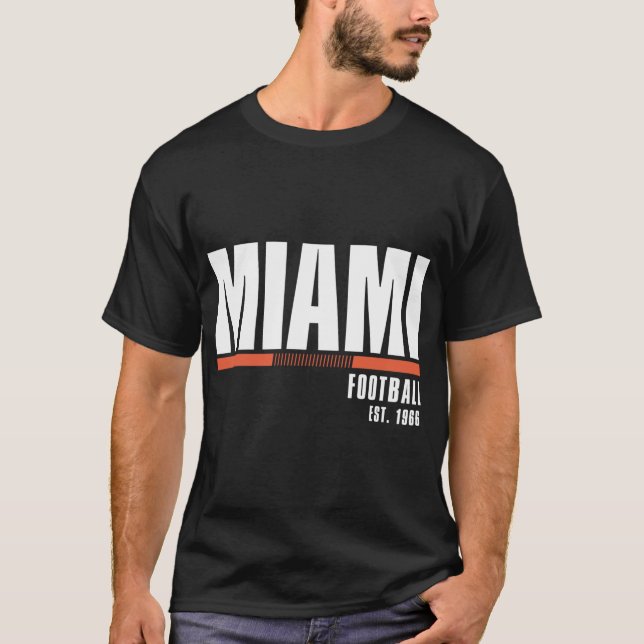 Miami National Football 2023 gift T-Shirt (Front)