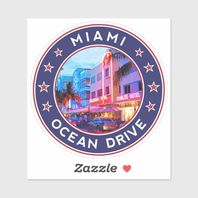 Miami Ocean Drive (Sheet)